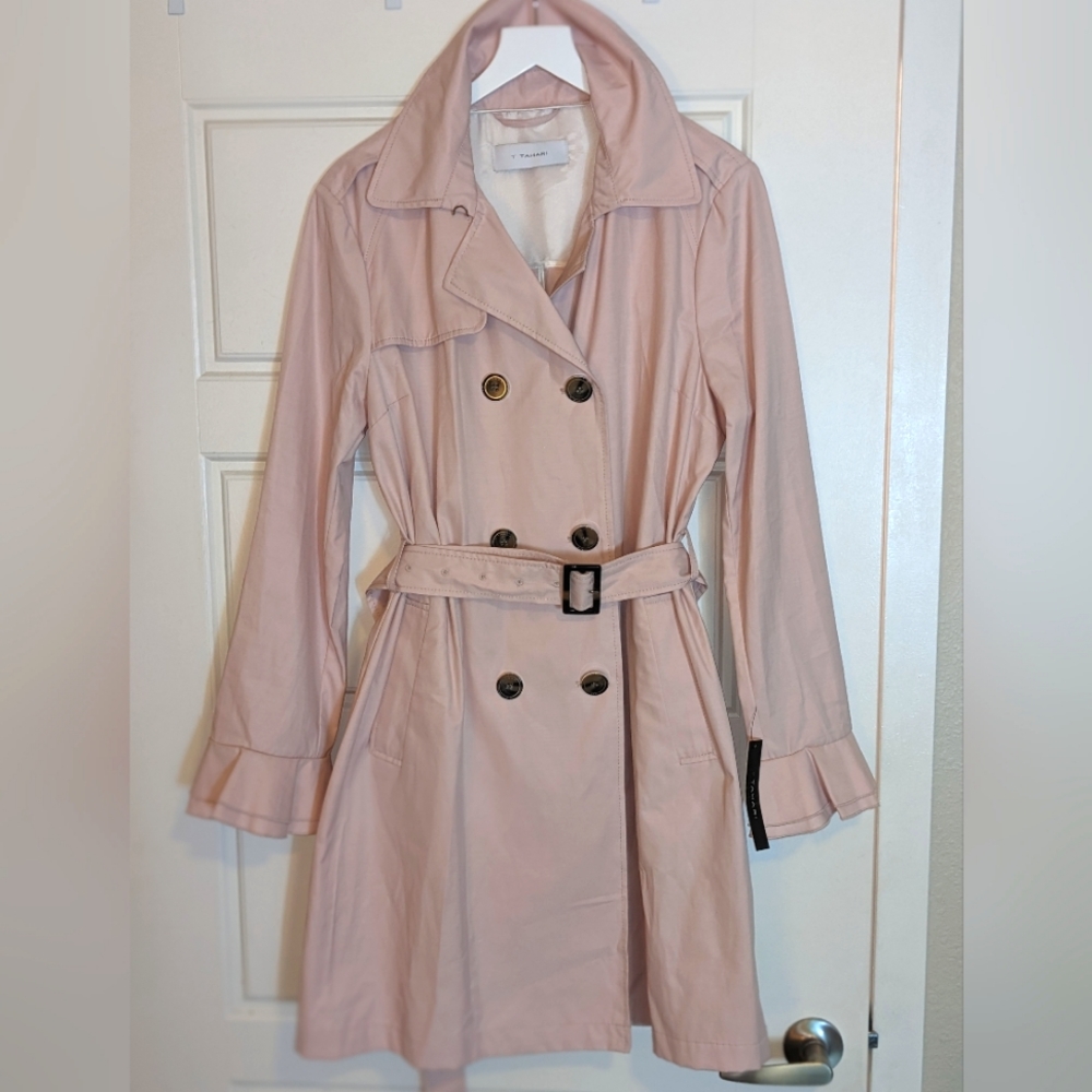 T Tahari Women's Trench Coat